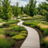 Строительство садовых дорожек